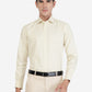 Yellow Printed Slim fit Formal Shirt | Greenfibre