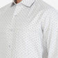 Grey Printed Slim fit Formal Shirt | Greenfibre