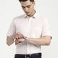 Light Fawn Solid Regular Fit Formal Shirt | Greenfibre
