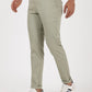 Light Green Solid Neo Fit Casual Trouser | Greenfibre