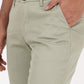 Light Green Solid Neo Fit Casual Trouser | Greenfibre