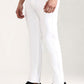 White Solid Narrow Fit Jeans | Greenfibre