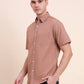 Chocolaty Solid Slim Fit Casual Shirt | Greenfibre
