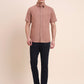Chocolaty Solid Slim Fit Casual Shirt | Greenfibre