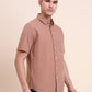 Chocolaty Solid Slim Fit Casual Shirt | Greenfibre
