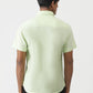 Light Green Solid Slim Fit Casual Shirt | Greenfibre