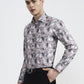 Multicolor Printed Slim Fit Party Wear Shirt | Greenfibre
