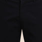 Black Printed Super Slim Fit Casual Trouser | Greenfibre