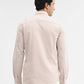 Khaki Striped Smart Fit Semi Casual Shirt | Greenfibre