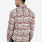 Red Printed Slim Fit Casual Shirt | Greenfibre