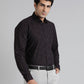 Wine Printed Slim Fit Party Wear Shirt | Greenfibre