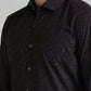 Wine Printed Slim Fit Party Wear Shirt | Greenfibre