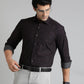 Wine Printed Slim Fit Party Wear Shirt | Greenfibre