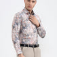 Multicolor Printed Slim Fit Party Wear Shirt | Greenfibre