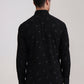 Black Printed Smart Fit Semi Casual Shirt | Greenfibre