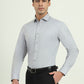Grey Solid Regular Fit Formal Shirt | Greenfire
