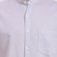 Grey Solid Slim Fit Casual Shirt | Greenfibre