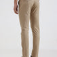 Camel Solid Super Slim Fit Casual Trouser | Greenfibre