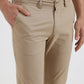 Camel Solid Super Slim Fit Casual Trouser | Greenfibre