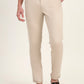 Khaki Solid Neo Fit Casual Trouser | Greenfibre