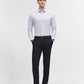White & Blue Checked Slim Fit Formal Shirt | Greenfibre