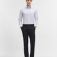 White & Blue Checked Slim Fit Formal Shirt | Greenfibre