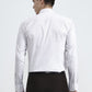 Cream Printed Slim Fit Formal Shirt | Greenfibre
