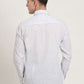 Sky Blue Printed Slim Fit Casual Shirt | JadeBlue