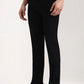 Brown Solid Slim Fit Formal Trouser | Greenfibre