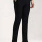 Brown Solid Slim Fit Formal Trouser | Greenfibre