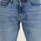 Light Blue Washed Straight Fit Jeans | Greenfibre