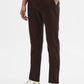 Coffee Solid Super Slim Fit Casual Trouser | Greenfibre