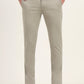Light Green Solid Super Slim Fit Casual Trouser | Greenfibre