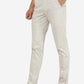 Light Grey Solid Neo Fit Casual Trouser | Greenfibre