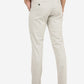 Light Grey Solid Neo Fit Casual Trouser | Greenfibre