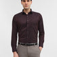 Maroon Printed Slim Fit Party Wear Shirt | Greenfibre