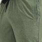 Green Solid Slim Fit Track Pant | Greenfibre