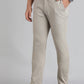 Beige Solid Slim Fit Club Wear Trouser | JB Studio