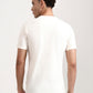 White Checked Slim Fit T-Shirt | Greenfibre