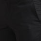 Black Solid Slim Fit Formal Trouser | Greenfibre