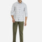Pista Green Solid Neo Fit Casual Trouser | Greenfibre