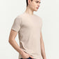 Fawn Striped Slim Fit T-Shirt | Greenfibre