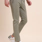 Pista Solid Super Slim Fit Casual Trouser | Greenfibre