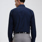 Blue Checked Regular Fit Formal Shirt | Greenfibre