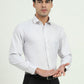 Grey Solid Slim Fit Formal Shirt | Greenfibre
