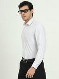 Grey Solid Slim Fit Formal Shirt | Greenfibre