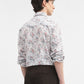 White & Green Printed Slim Fit Casual Shirt | Greenfibre