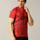 Red Printed Slim Fit T-Shirt | Jade Play