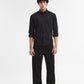Black Solid Slim Fit Casual Shirt | Greenfibre