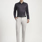 Purple Printed Slim Fit Formal Shirt | Greenfibre